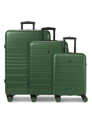 Roncato Baseliner 4 Rollen Kofferset 3-teilig military green