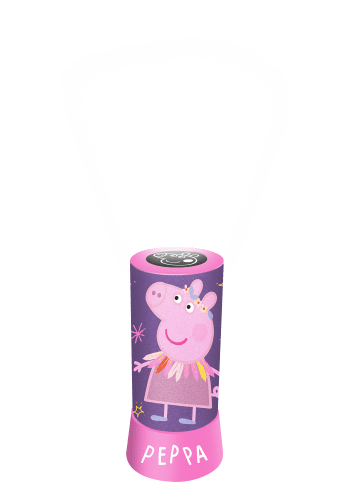 Kids Licensing Projektor Lampe Peppa Wutz Tischlampe 3 Jahre