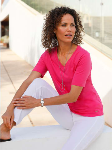 WITT WEIDEN Kurzarm-Shirt in fuchsia