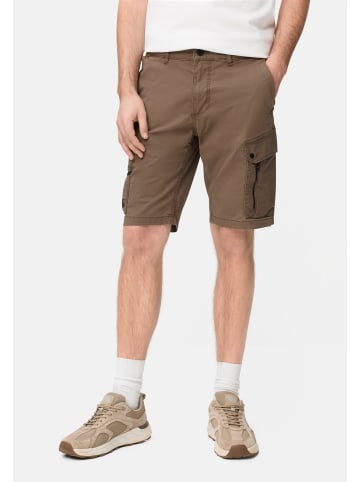 Camel Active Bermuda Shorts mit Cargo-Taschen in Schlammbraun