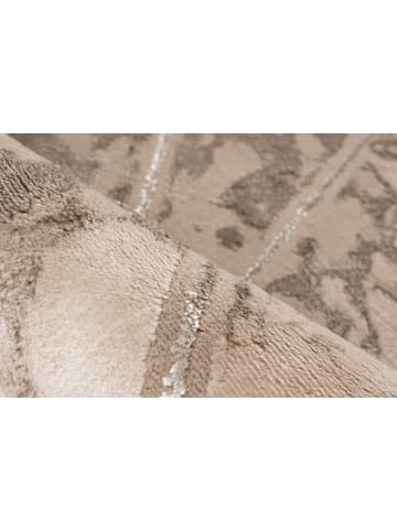 Vivorum Wohnzimmer Kurzflor Teppich Mineral 225 in beige