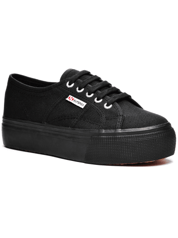 Superga Sneaker Low in Schwarz