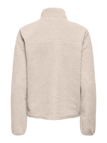 Only Play Fleece Sweatshirt in Pumice Stone 1