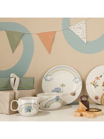 Villeroy & Boch 3er Set Kindergeschirr Set Roar like an Elephant in bunt