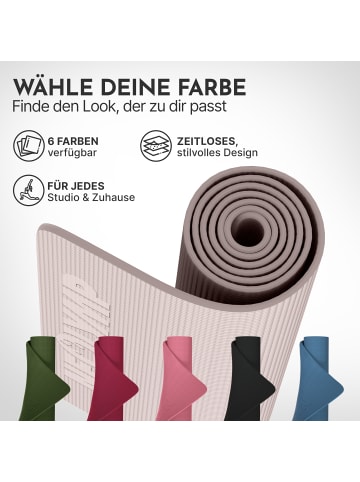 Neolymp Yogamatte "YM320" in Taupe, 183x61 cm