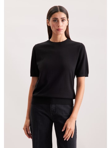 Seidensticker Sweater Regular in Schwarz