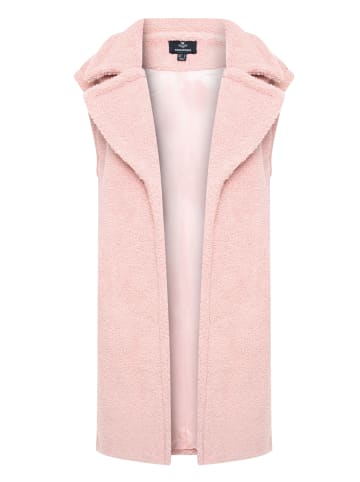 Threadbare Stoffweste Bella Borg Maxi Gillet in Pink