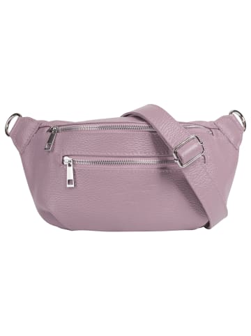 Samantha Look Gürteltasche echt Leder in violett