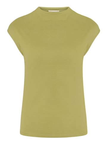 CARTOON Basic Shirt mit Kragen in Mosstone