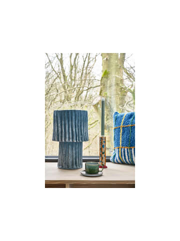 Villa Collection Kissen Dynamic in Blau/Gelb/Offwhite/Grün