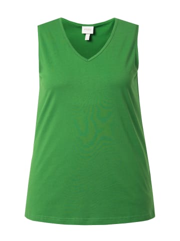 Ulla Popken Strick-Top in moosgrün