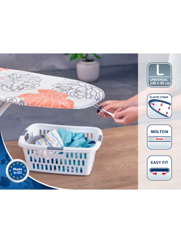Leifheit Bügeltischbezug Cotton Comfort L/Universal mehrfarbig 140,0 x 45,0 x 3,0 cm