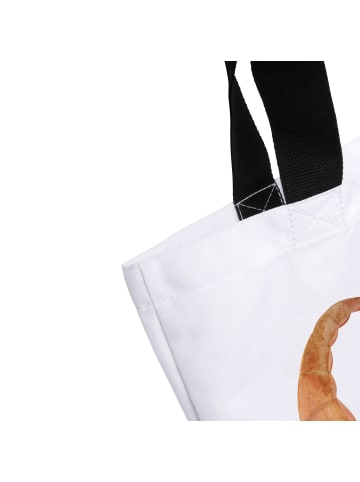 Mr. & Mrs. Panda Tasche Sternzeichen Skorpion mit Spruch in Weiß