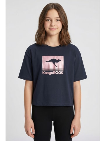 Kangaroos T-Shirt in marine