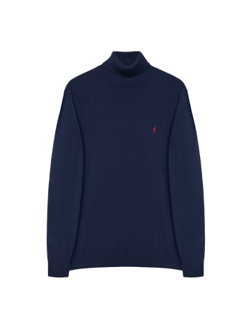 Polo Club Pullover in Navy Blau