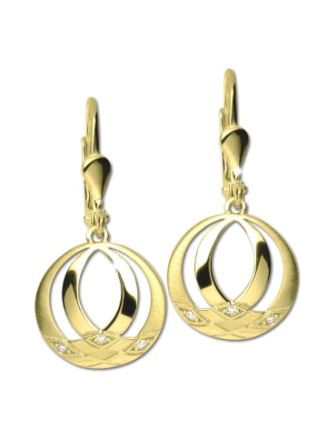 GoldDream Ohrringe Gold 333 Gelbgold - 8 Karat Orient Ohrhänger