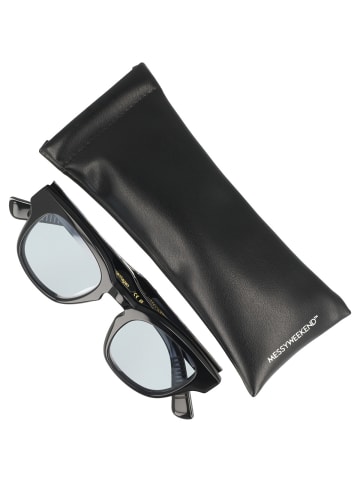 MESSYWEEKEND Sonnenbrille AUSTIN REVEAL in schwarz