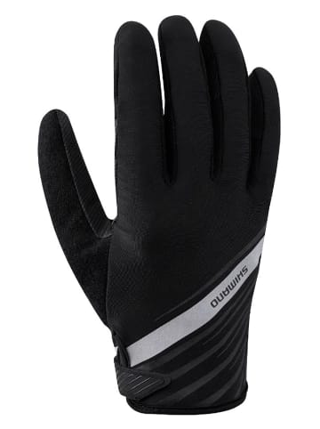 SHIMANO Fahrradhandschuh in Schwarz