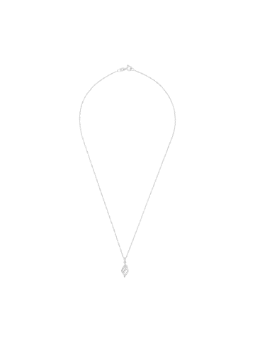 Amor Kette mit Anhänger Silber 925, rhodiniert in Silber