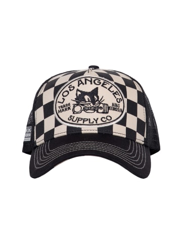 King Kerosin King Kerosin Trucker Cap Los Angeles Supply Co in schwarz