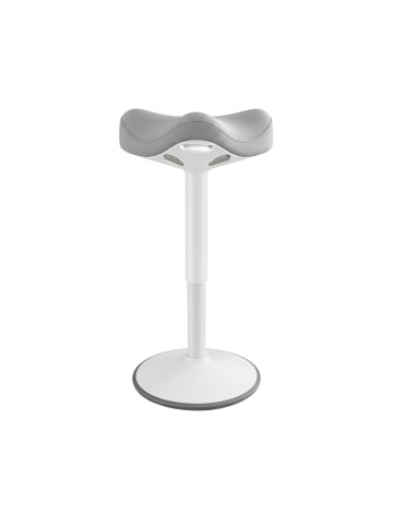SONGMICS Arbeitshocker Activo in Grau - (B)36 x (H)(58-83) x (T)36 cm