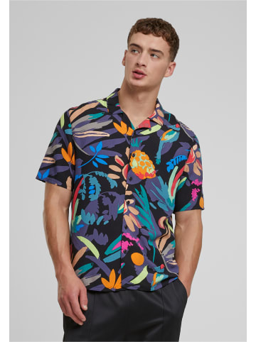 Urban Classics Short Sleeve Shirt in blackfruity