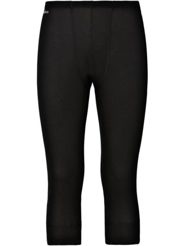 Odlo Unterhose PANTS 3/4 WARM in Schwarz