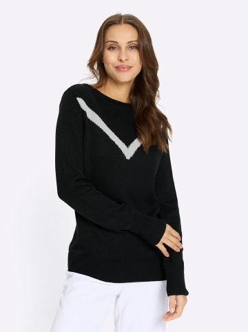 WITT WEIDEN Strickpullover in schwarz