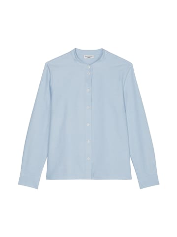 Marc O'Polo DENIM Bluse mit Falten-Detail regular in blue clay