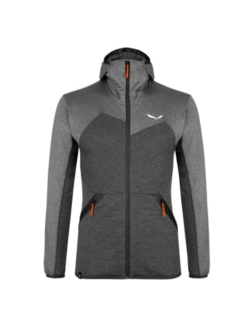 Salewa Fleecejacke Midlayer Melange in Schwarz