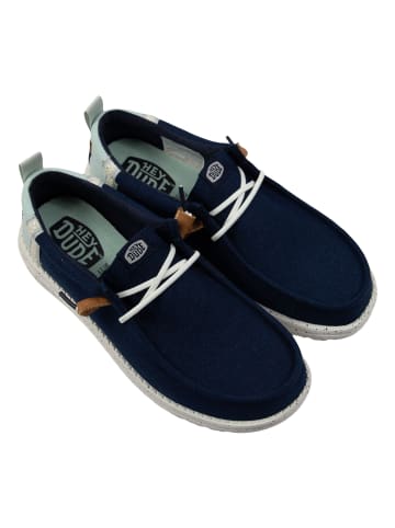 Hey Dude Wally Craft Linen in Navy