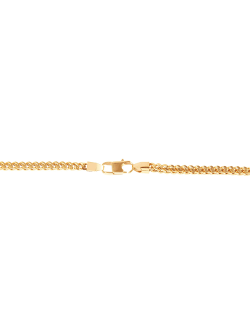 Adeliás Unisex Halskette aus Edelstahl 50 cm in gold