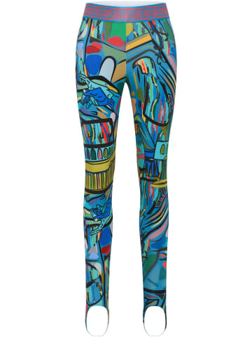 Carlo Colucci Leggings De Simone in Blau