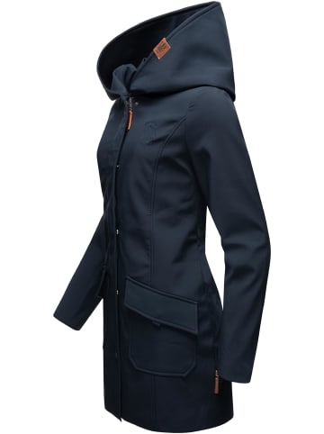 Marikoo Softshellmantel Mayleen in Blue