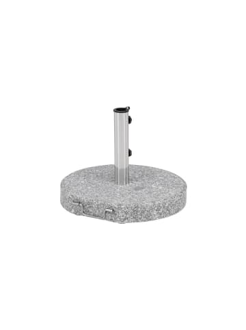 ebuy24 Sonnenschirmständer Stathera Grau 50 x 50 cm