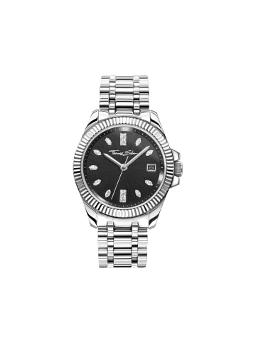 Thomas Sabo Damenuhr Divine Silver in silber, schwarz