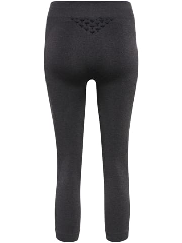 Hummel Hummel 3/4 Leggings Hmlci Yoga Damen Feuchtigkeitsabsorbierenden Nahtlosen in BLACK MELANGE