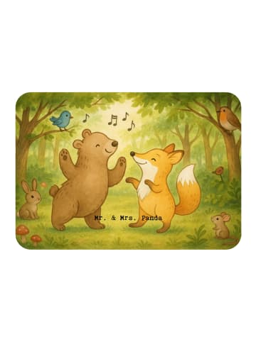 Mr. & Mrs. Panda Magnet Hase Tanzen Design ohne Spruch in Weiß