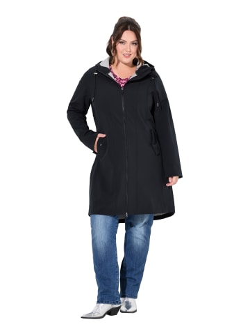 Ulla Popken Softshelljacke in schwarz