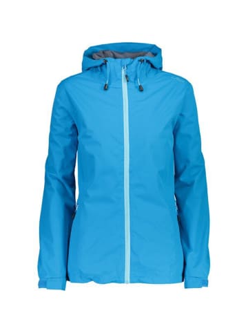 cmp Regenjacke WOMAN RAIN FIX HOOD JACKET in Hellblau