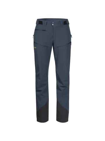 Bergans SENJA HYBRID SOFTSHELLW PANTS in Blau