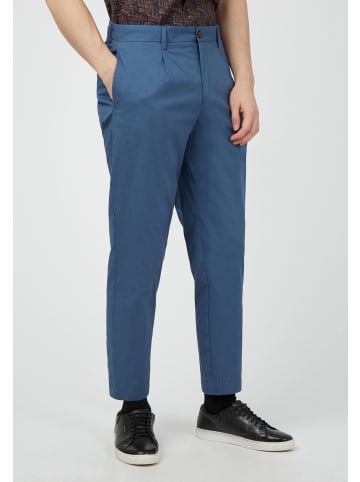 Ben Sherman Taper Trouser Lightweight Relaxed Taper Trouser in blue denim