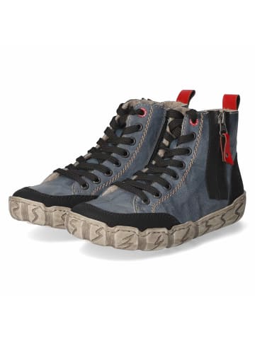 rieker Schnürstiefel in blau