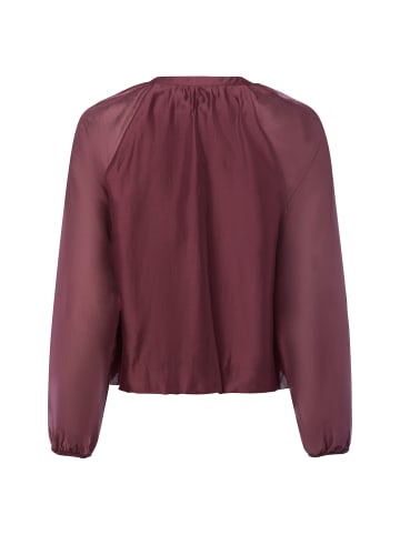 comma Bluse in bordeaux