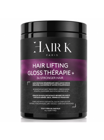 Hair K Paris Keratin Glättungspflege Hair Lifting Gloss Therapie - Für alle Haartypen 1000 ml