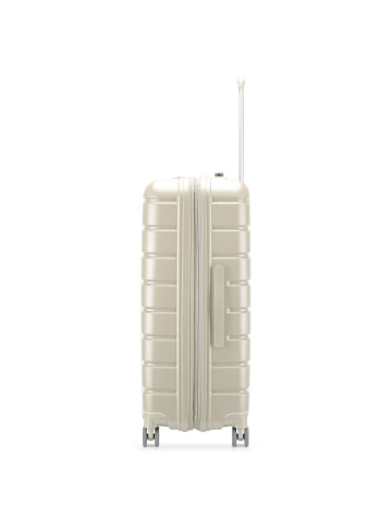 Roncato Relife 4 Rollen Trolley 73 cm mit Dehnfalte in sand