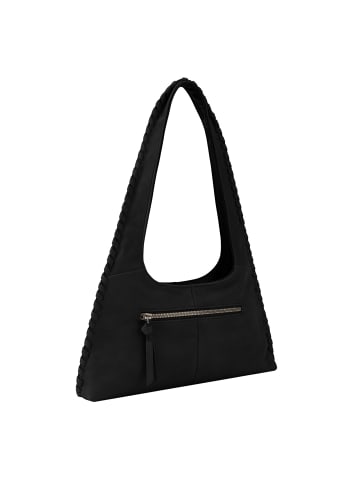 FREDs BRUDER Calm Schultertasche Leder 33 cm in black