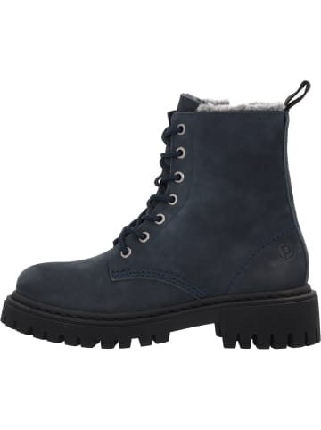 Palado Schnürstiefel Giase in Dunkelblau/Schwarz