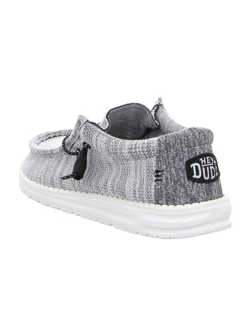 Hey Dude Mokassin Schnürschuhe in Grau