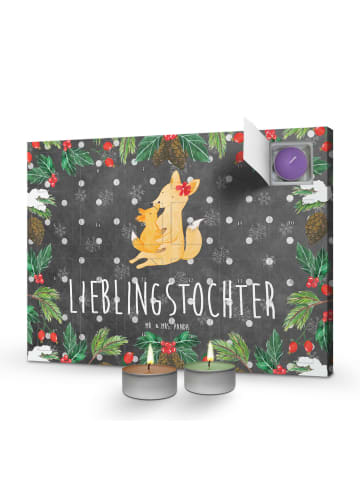 Mr. & Mrs. Panda adventskalender mit duftkerzen Fuchs Mama mit S... in Kreidetafel